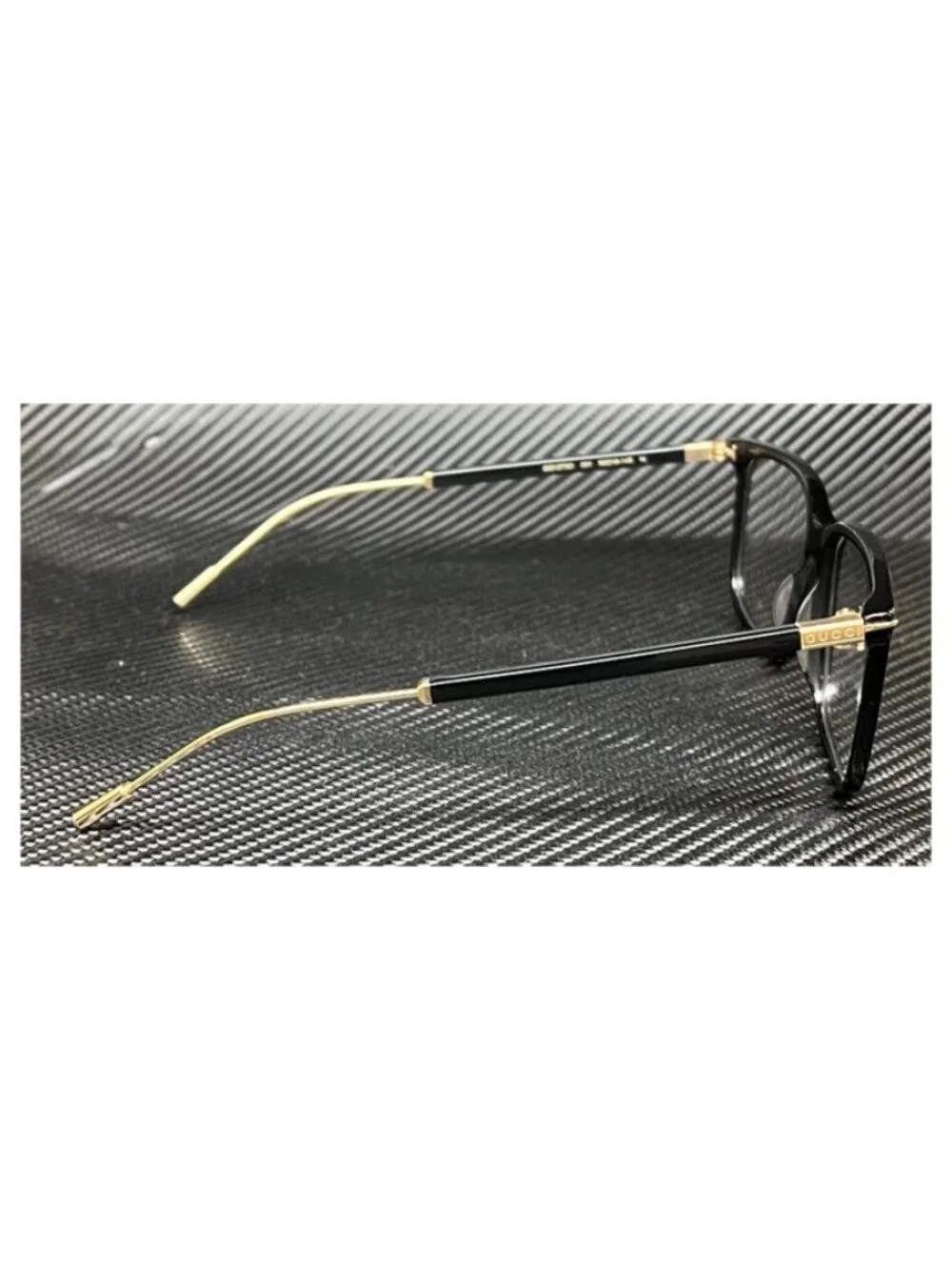 New Gucci Men Black Eyeglasses 56-16-145